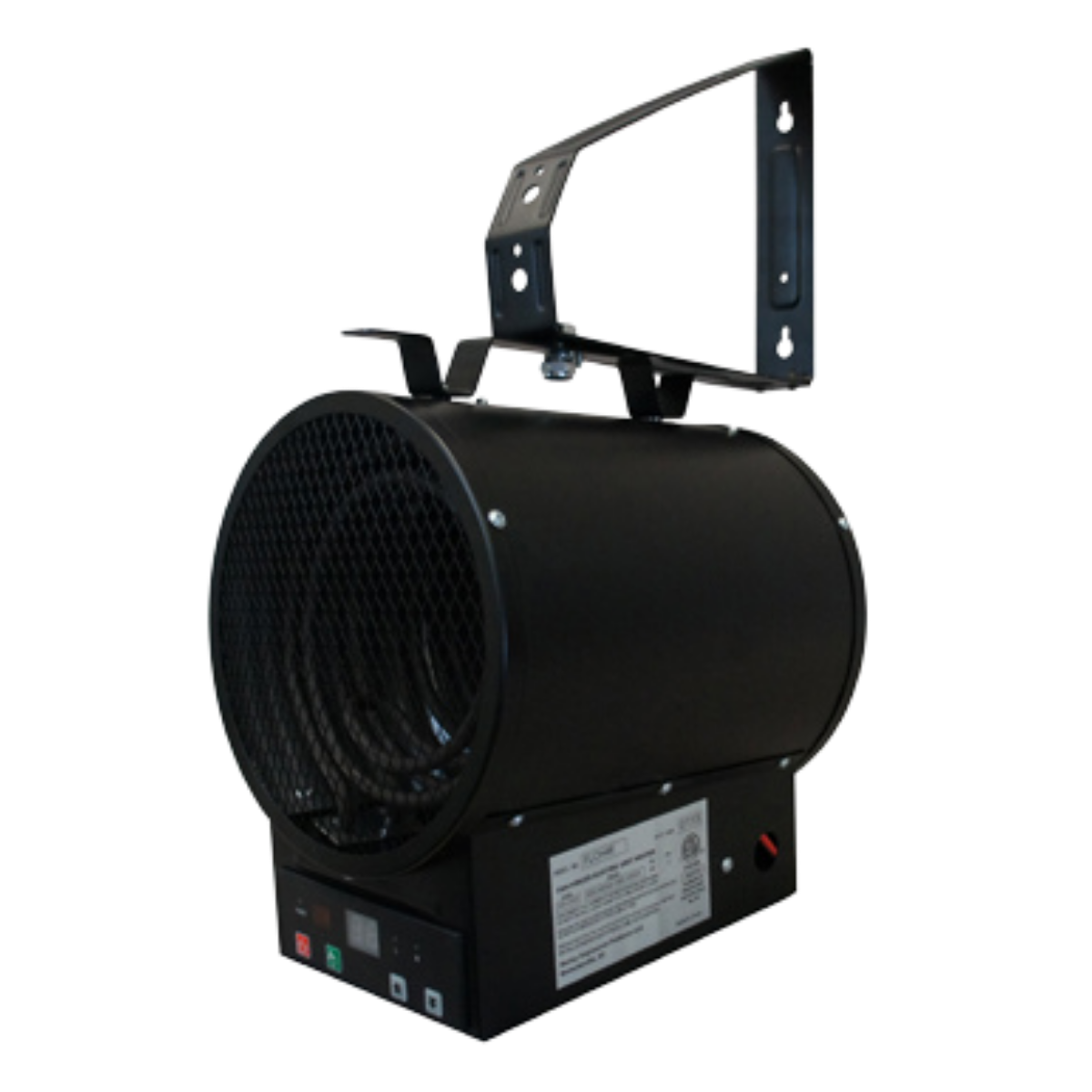 QMark Electric Garage Heater Side