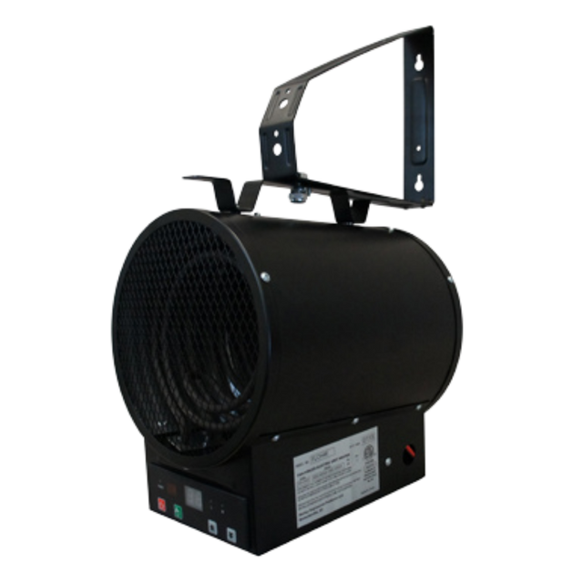 QMark Electric Garage Heater Side