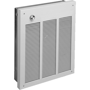QMark Fan-Forced 120V Wall Heater - Side Angle