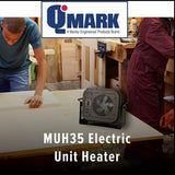 QMark Electric Commercial Heater - in Garage