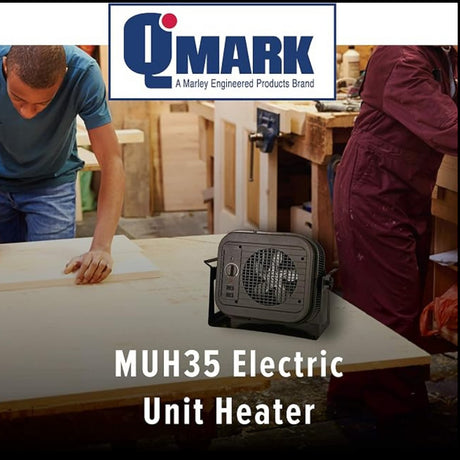 QMark Electric Commercial Heater - in Garage