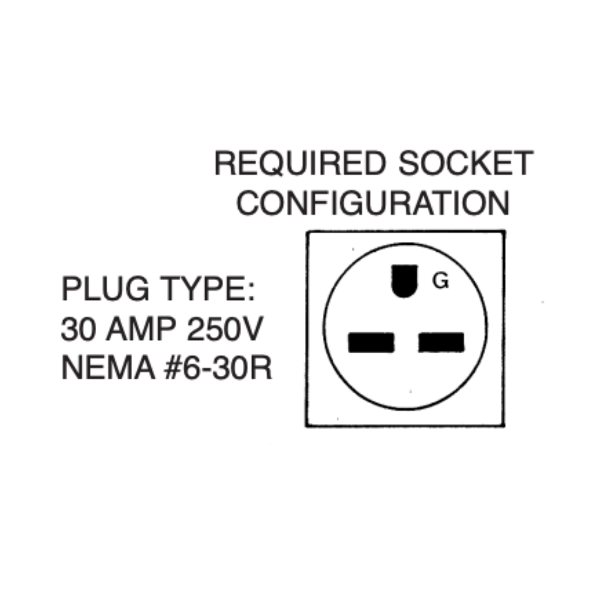 QMark Cord and Plug Assembly PHCS1B - Plug Type