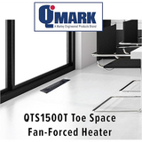 Qmark Fan-Forced Toe Kick Heaters - Infographic 1