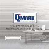 Qmark Fan-Forced Toe Kick Heaters - Infographic 4