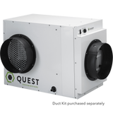 Quest Dual 110 Dehumidifier - duct kit installed