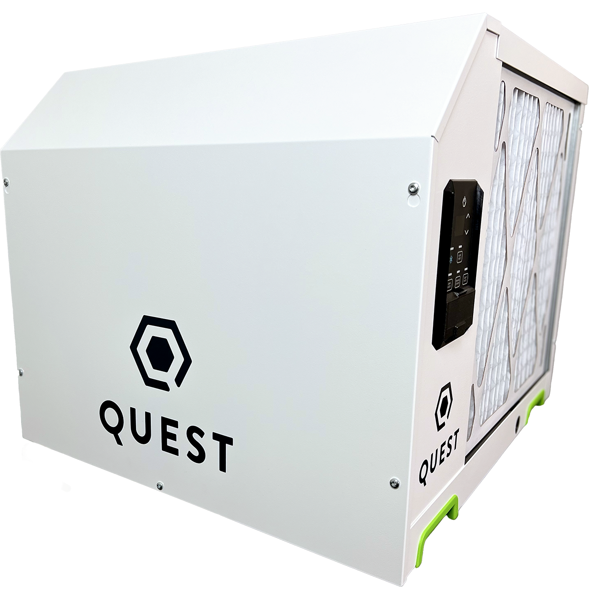 Quest Dual 205 Overhead Dehumidifier - Angle