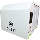 Quest Dual 205 Overhead Dehumidifier - Angle