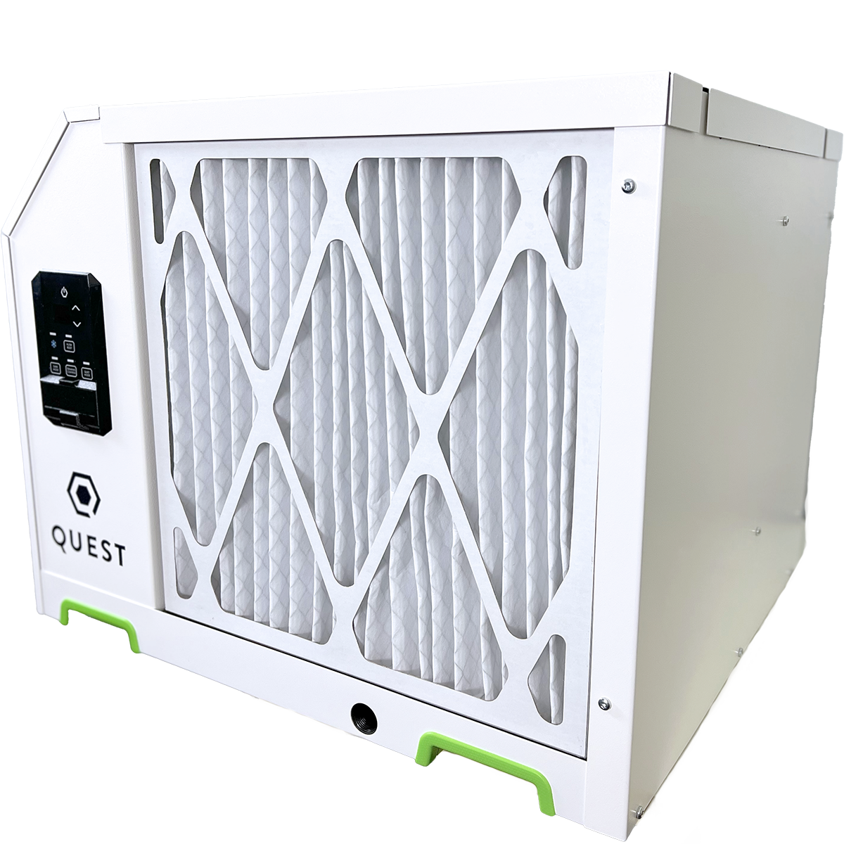 Quest Dual 205 Overhead Dehumidifier - Left Side