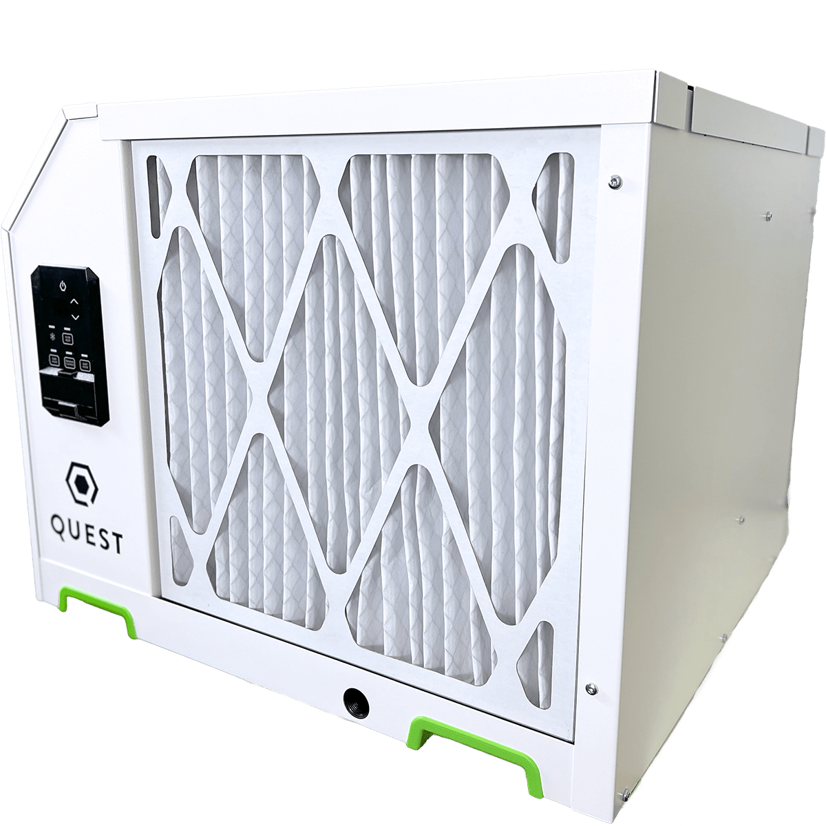 Quest Dual 225 Overhead Dehumidifier - Left Side