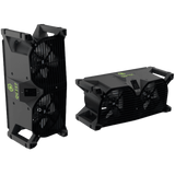 Quest F10 High-Efficiency 1015 CFM Air Mover - Angles