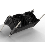 Quest F10 High-Efficiency 1015 CFM Air Mover - Angle With Poles