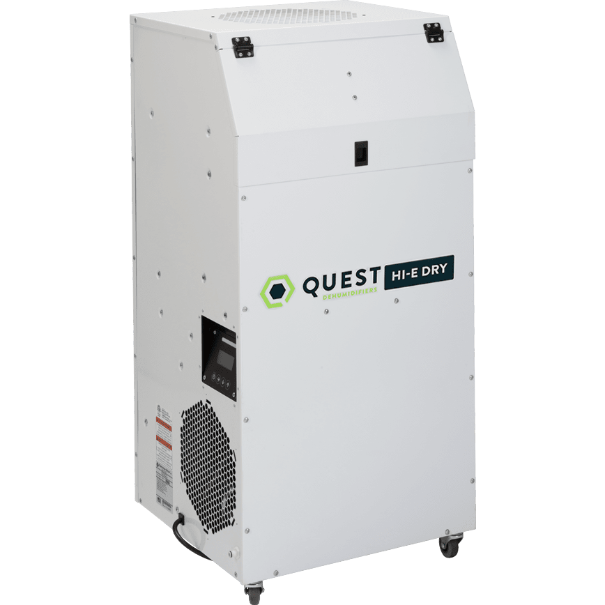 Quest Hi-E Dry 195 Dehumidifier - angle