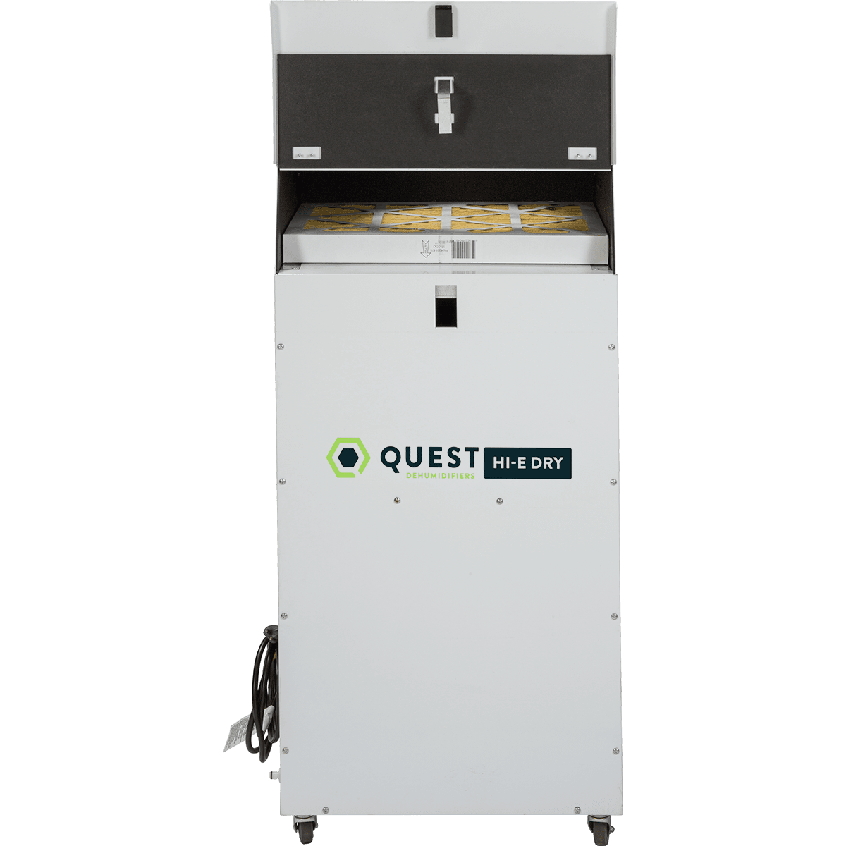 Quest Hi-E Dry 195 Dehumidifier - open