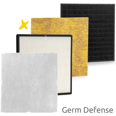 Rabbit Air MinusA2 Filter Replacement Kit - Germ Defense Main