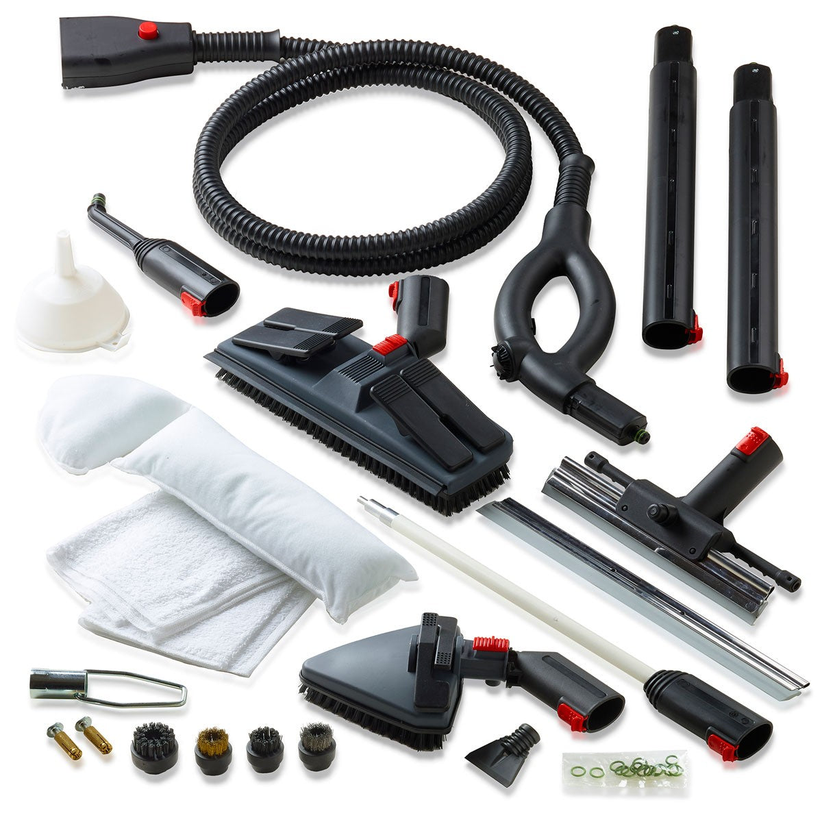 Reliable EnviroMate PRO EP1000 Steam Cleaner - all included accessories