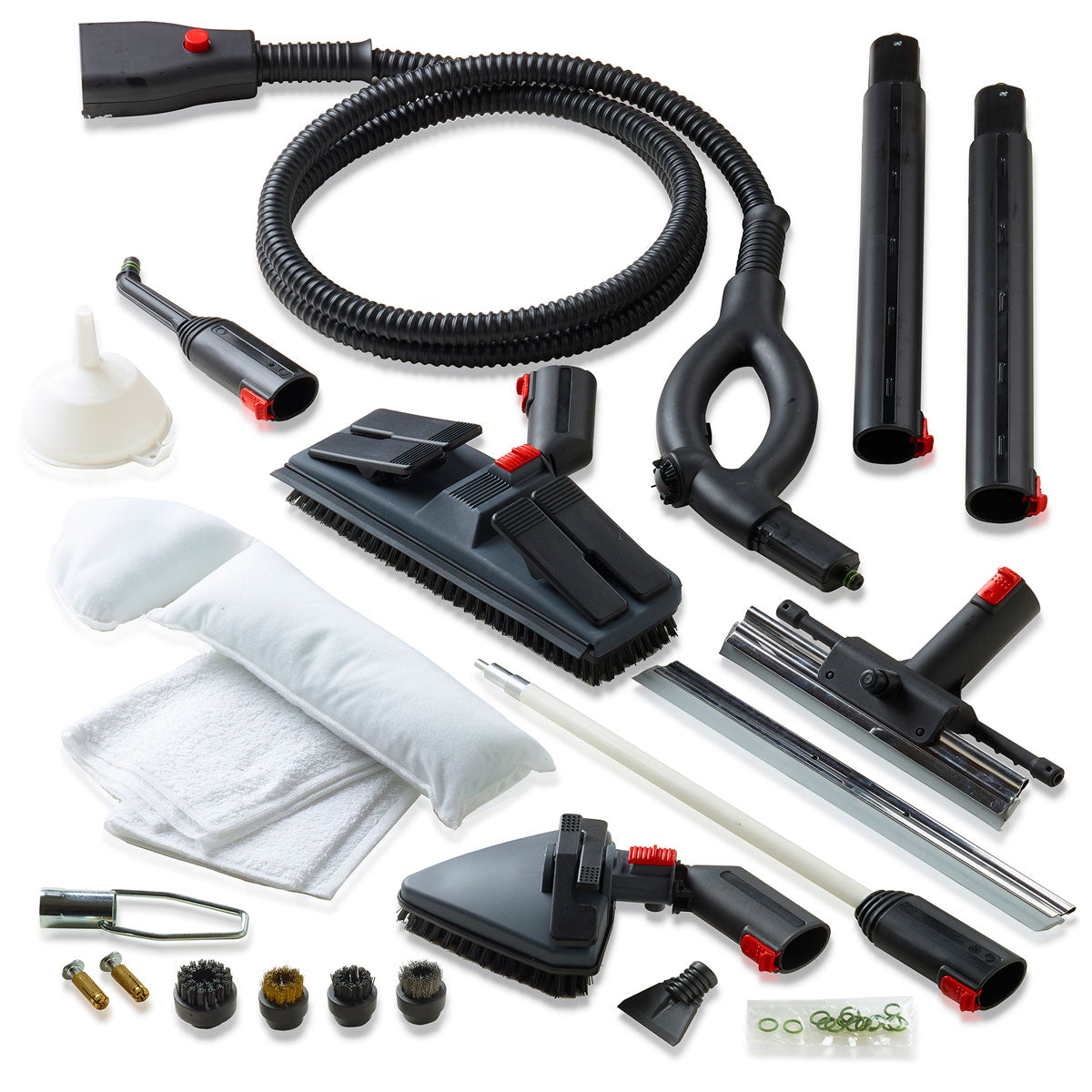 Reliable EnviroMate PRO EP1000 Steam Cleaner - all included accessories