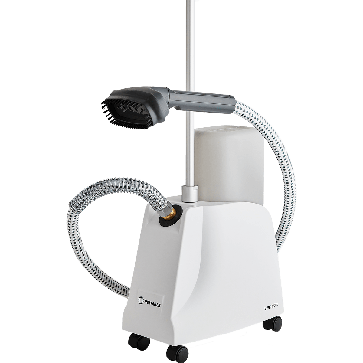 Reliable Vivio Series Garment Steamer - 120GC - Soft Bristle Brush