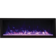 Remii Deep Indoor/Outdoor Built-In Electric Fireplace - 45-Inch