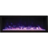 Remii Deep Indoor/Outdoor Built-In Electric Fireplace - 45-Inch