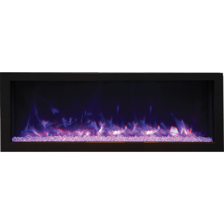Remii Deep Indoor/Outdoor Built-In Electric Fireplace - 45-Inch