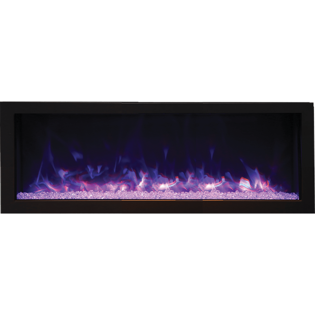 Remii Deep Indoor/Outdoor Built-In Electric Fireplace - 45-Inch