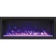 Remii Extra Tall Indoor/Outdoor Built-In Electric Fireplace 55-Inch