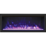 Remii Extra Tall Indoor/Outdoor Built-In Electric Fireplace 55-Inch