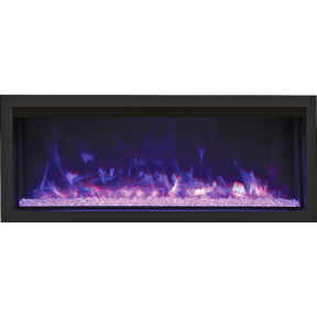 Remii Extra Tall Indoor/Outdoor Built-In Electric Fireplace 55-Inch