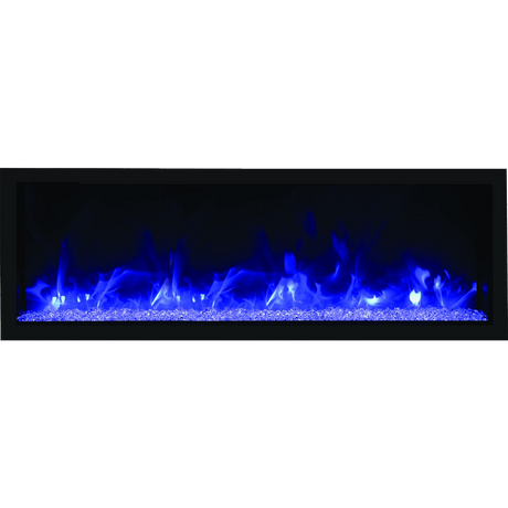 Remii Extra Tall Indoor/Outdoor Built-In Electric Fireplace - 65 Inch