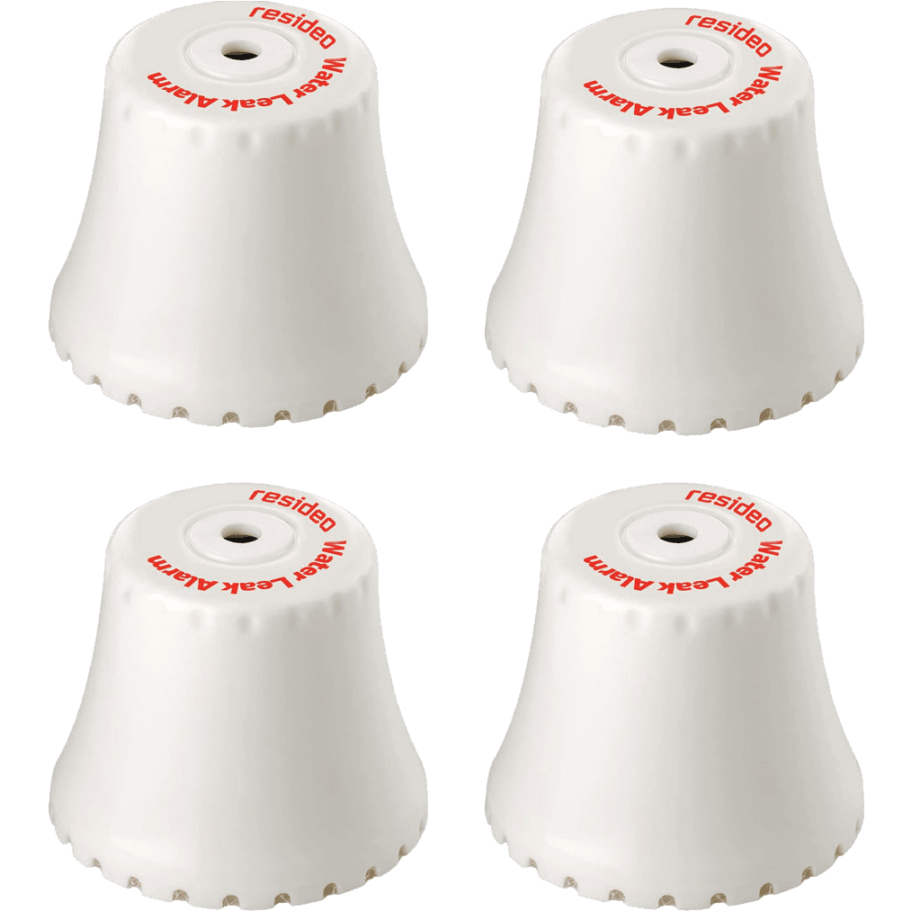 Resideo by Honeywell RWD11 Spot Detector Water Leak Alarm - 4-Pack