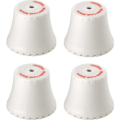 Resideo by Honeywell RWD11 Spot Detector Water Leak Alarm - 4-Pack