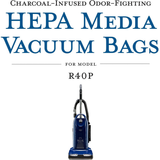 Riccar Charcoal-Lined HEPA  Bags for Tandem Air Premium Pet Vacuums - 6 Pack - Infographic 1