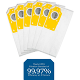 Riccar Charcoal-Lined HEPA  Bags for Tandem Air Premium Pet Vacuums - 6 Pack - Infographic 3