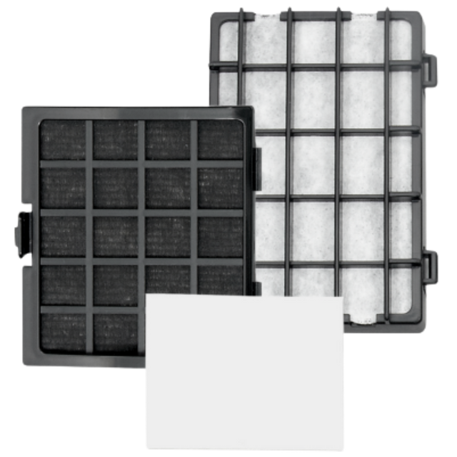 Riccar HEPA and Granulated Charcoal Filter Set for Tandem Air Deluxe Vacuum - Main