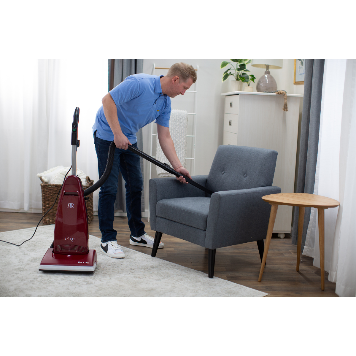 Riccar Spirit Upright Vacuum - Lifestyle 2