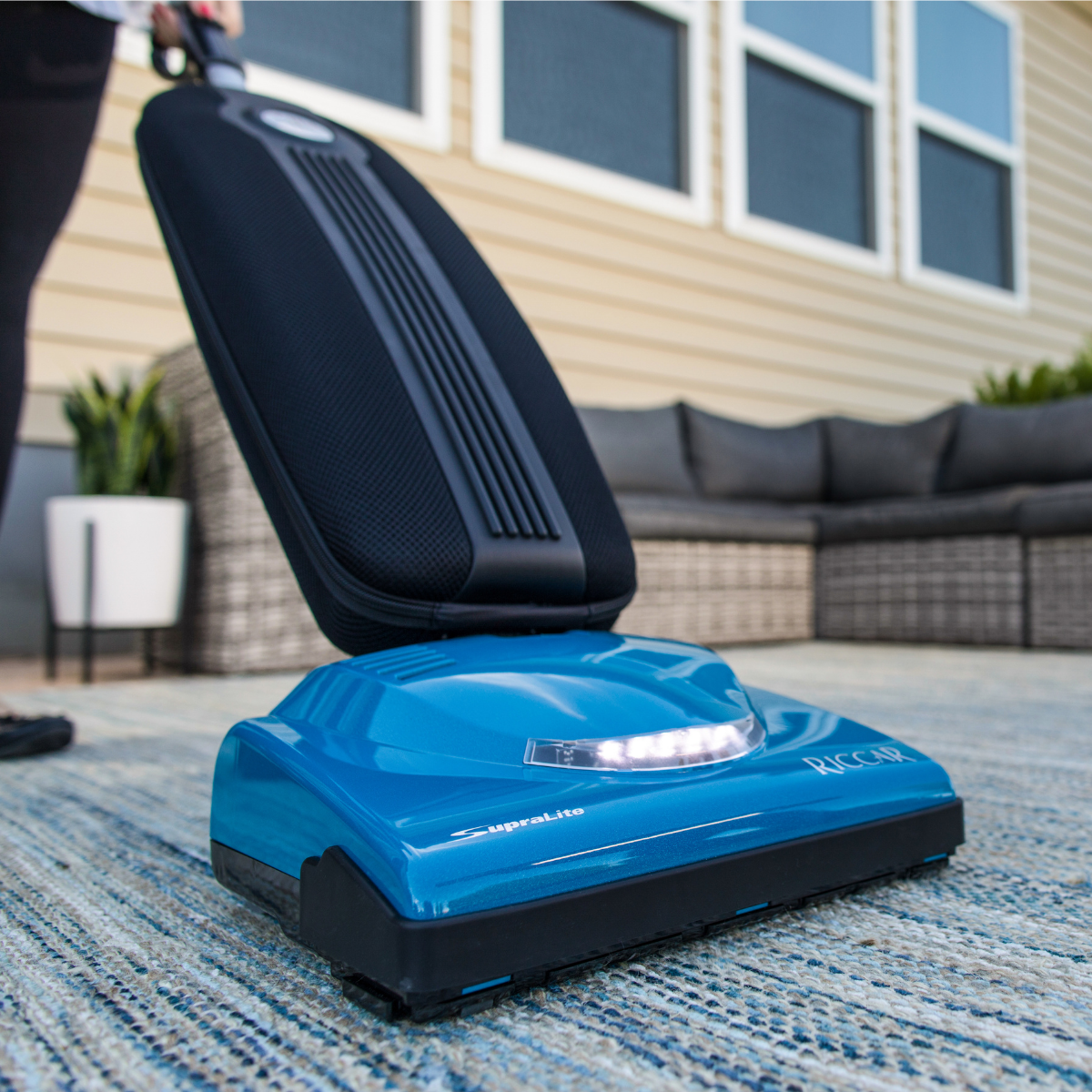 Riccar SupraLite Cordless Ultra Lightweight Upright Vacuum - Lifestyle 2