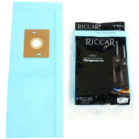 Riccar SupraLite Paper Vacuum Bags - 6 Pack - Main