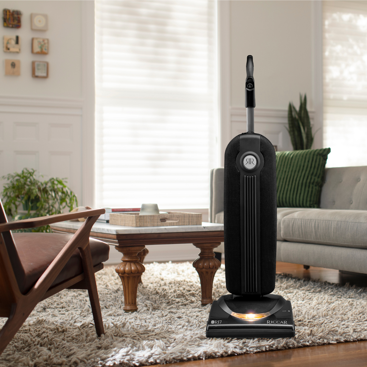 Riccar SupraLite Soft Carpet Ultra Lightweight Upright Vacuum - Lifestyle 2