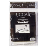Riccar SupraQuick Paper Bags - 6 Pack