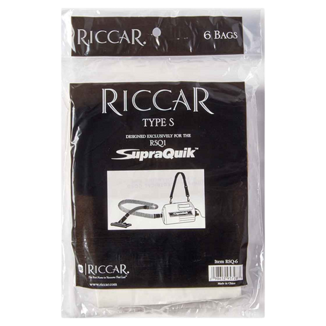 Riccar SupraQuick Paper Bags - 6 Pack
