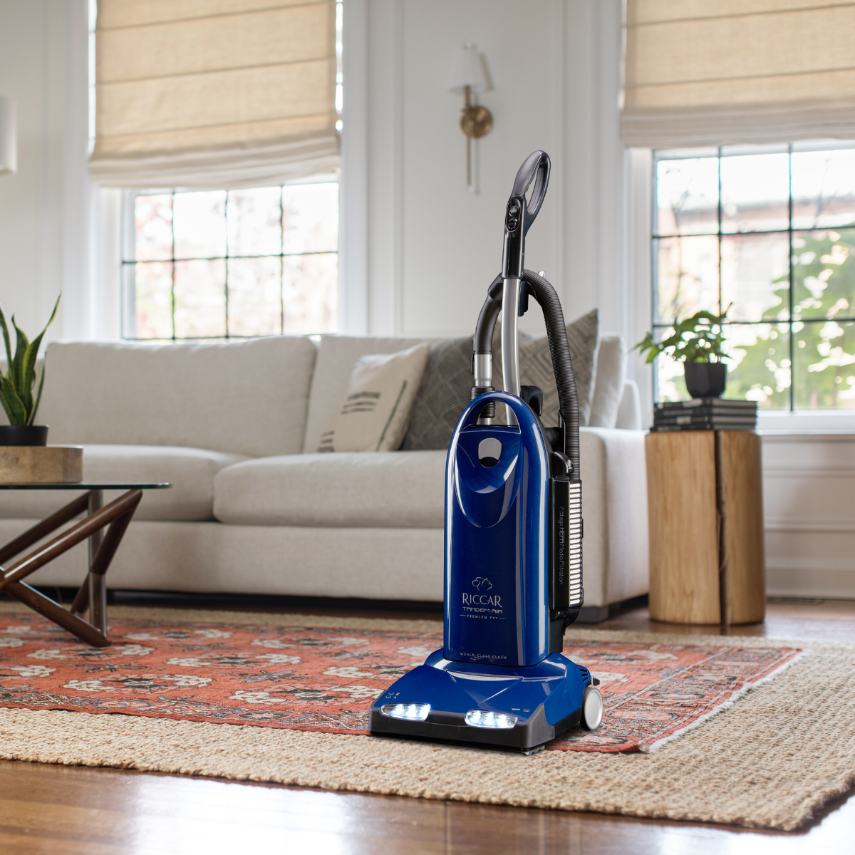 Riccar Tandem Air Premium Pet Upright Vacuum - Lifestyle 1