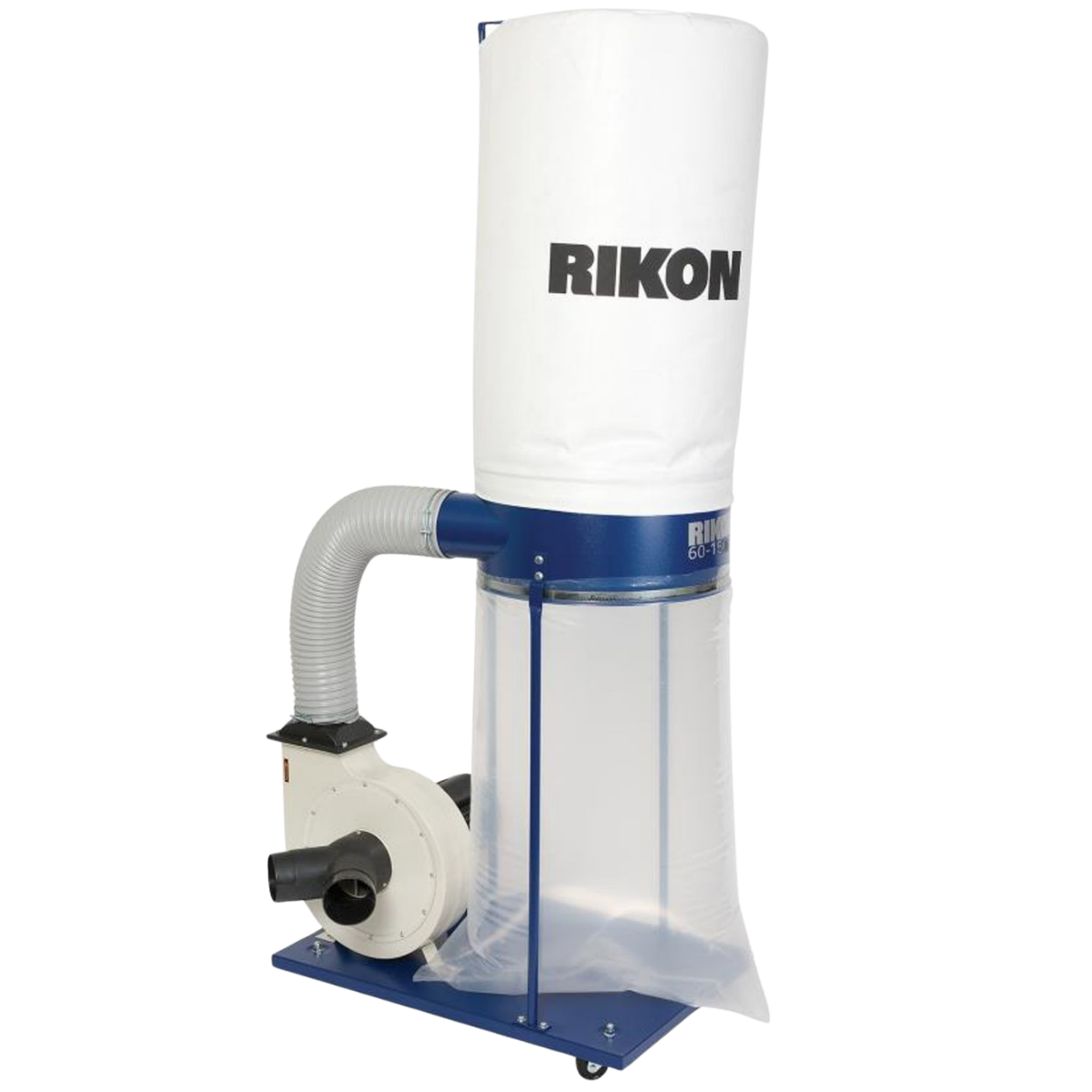 Rikon 2 HP Dust Collector - with 60-902 Plastic Dust Bag