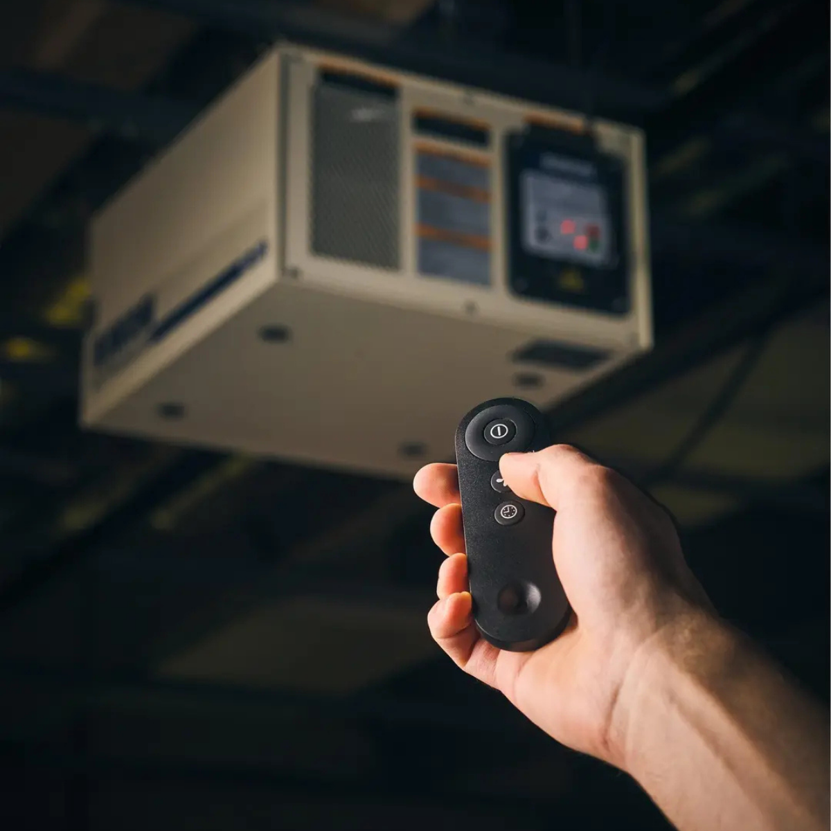 Rikon 450 CFM Air Filtration System for Woodworking - Lifestyle 2