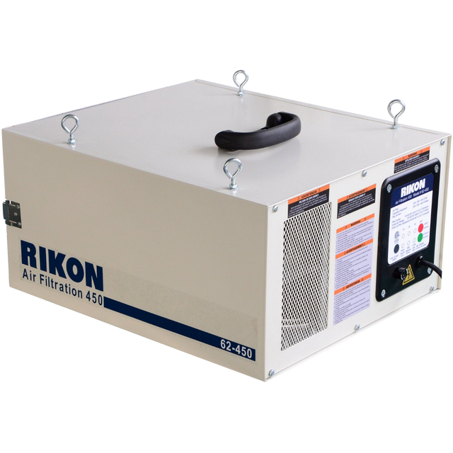 Rikon 450 CFM Air Filtration System for Woodworking - Main