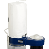 Rikon 60-100 1HP Dust Collector - angle 2