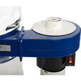Rikon 60-100 1HP Dust Collector - closeup 2