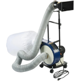 Rikon 60-105 1HP Portable Dust Collector - Back