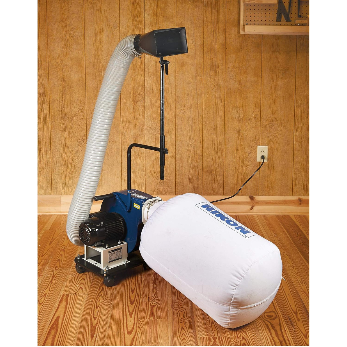 Rikon 60-105 1HP Portable Dust Collector - Lifestyle 1