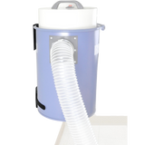 Rikon 63-110 Dust Extractor 12 Gallon Capacity w/ Wall Mount - hookup