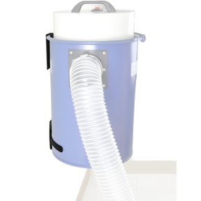 Rikon 63-110 Dust Extractor 12 Gallon Capacity w/ Wall Mount - hookup